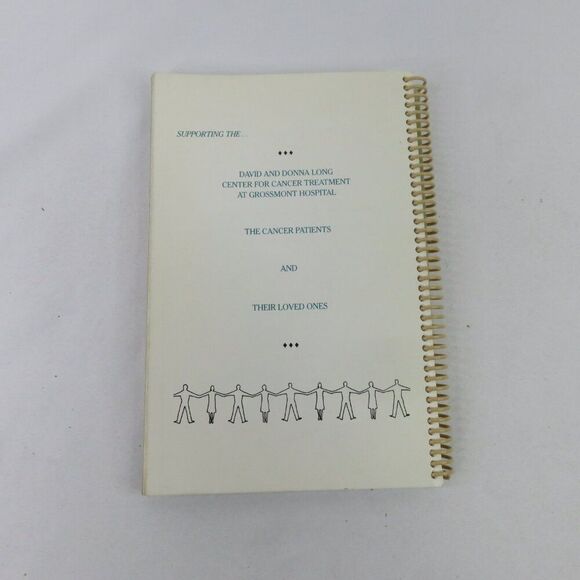 Friends of the Grossmont Hospital Cancer Center Cookbook 1992 La Mesa Cook Book - Picture 10 of 10